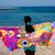 Psychedelic  Mushroom Beach Towel