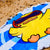 Happy Ducky Beach Towel