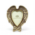 Golden Gothic Wings Photo Frame